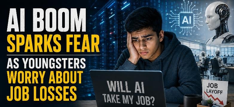 AI Boom Sparks Fear as Youngsters Worry About Job Losses