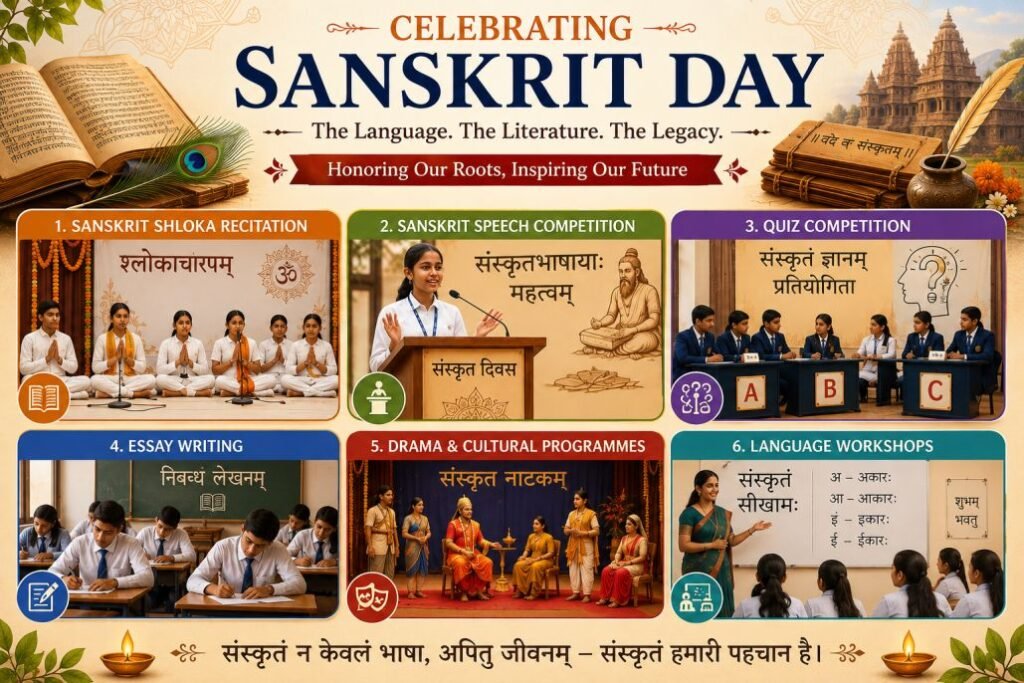 Activities on World Sanskrit Day