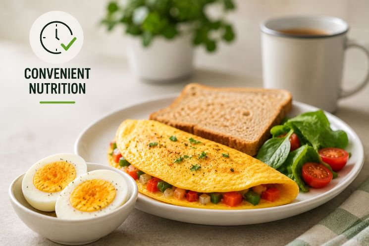 Eggs Can Be a Convenient Source of High-Quality Nutrition