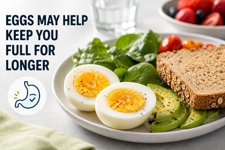 Eggs May Help Keep You Full for Longer