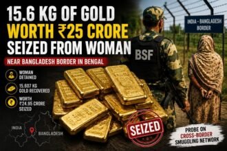 Gold Seized at Bangladesh Border