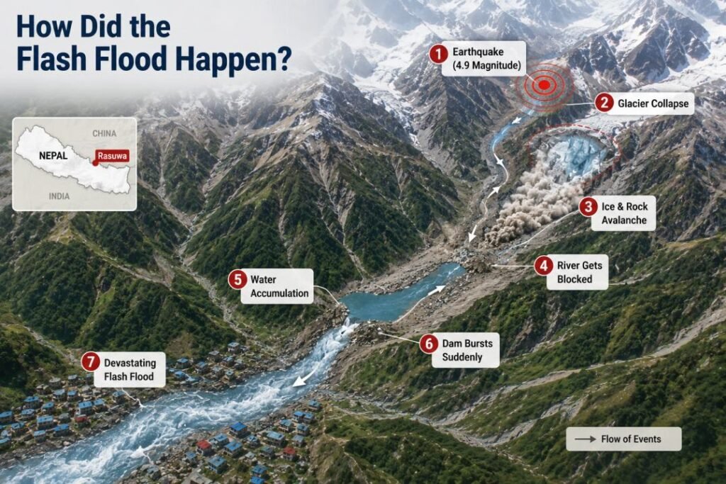 How Did the Flash Flood Happen?