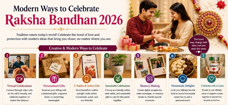 Modern Ways to Celebrate Raksha Bandhan 2026