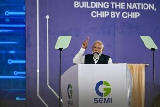 PM Modi at SEMICON India