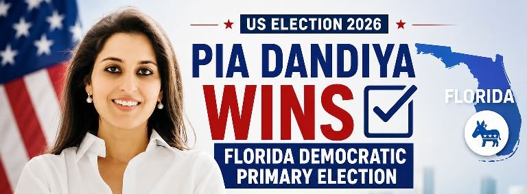Pia Dandiya Wins Florida Democratic Primary Election