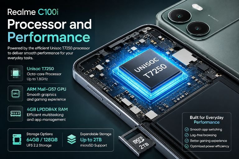 Realme C100i Processor and Performance
