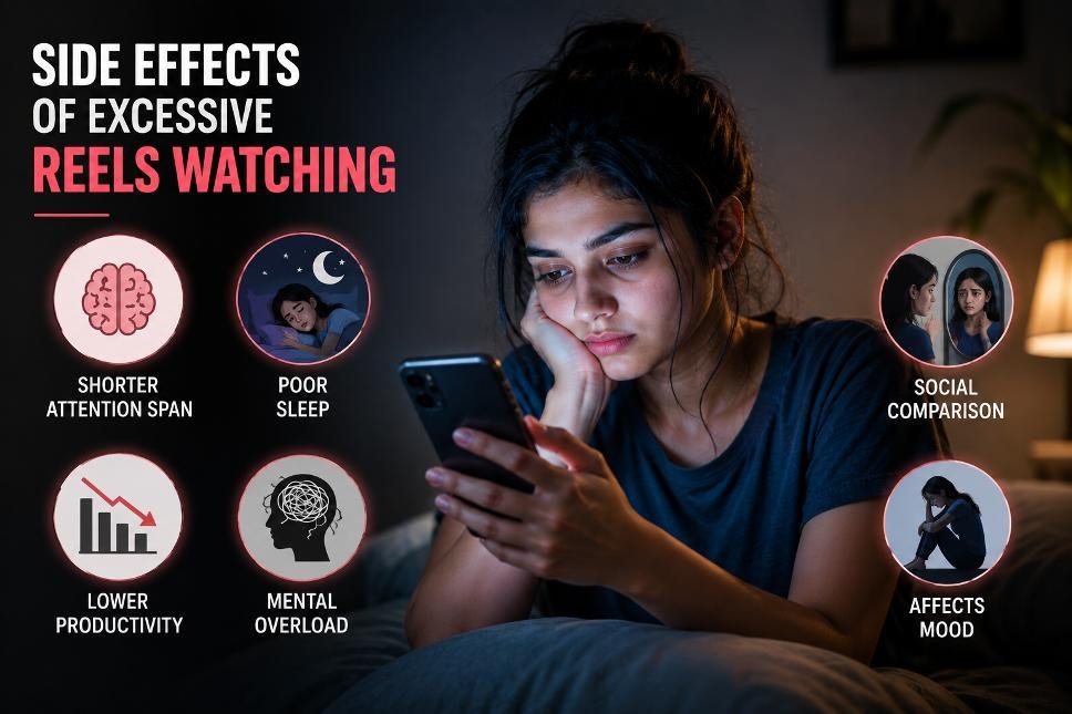 Side Effects of Excessive Reels Watching