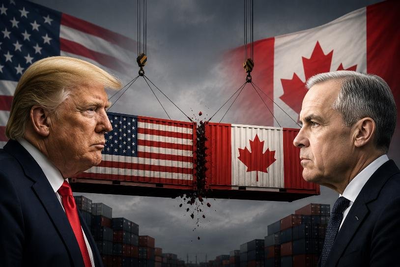 Trump Says Canada Wants US State Benefits as Trade Talks Collapse