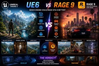 UE6 vs RAGE 9