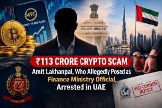 ₹113 crore crypto scam accused Amit Lakhanpal arrested in UAE after Red Corner Notice