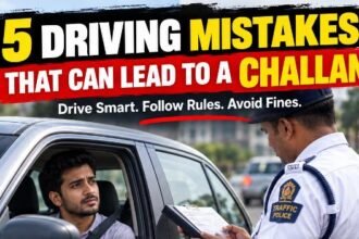 5 Driving Mistakes That Can Lead to a Challan in India