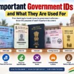 7 Important Government IDs and What They Are Used For