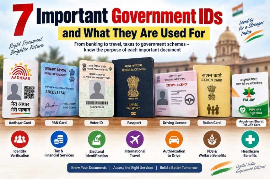 7 Important Government IDs and What They Are Used For