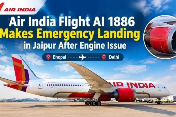 Air India Flight AI 1886 Makes Emergency Landing in Jaipur