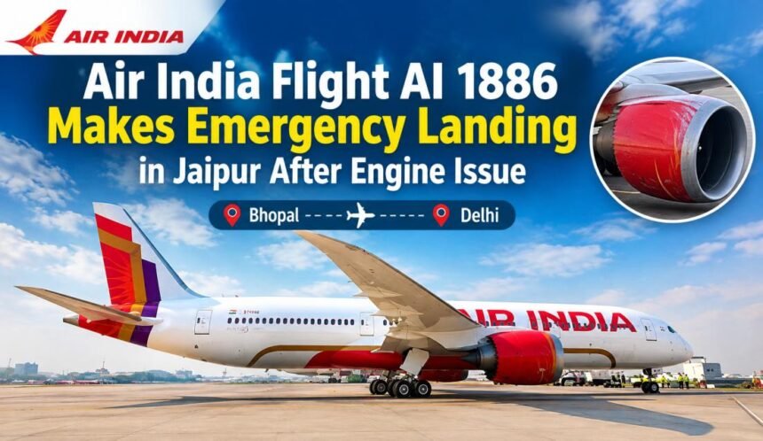 Air India Flight AI 1886 Makes Emergency Landing in Jaipur