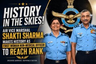 Air Vice Marshal Shakti Sharma Makes History as First Woman Non-Medical Officer to Reach Rank
