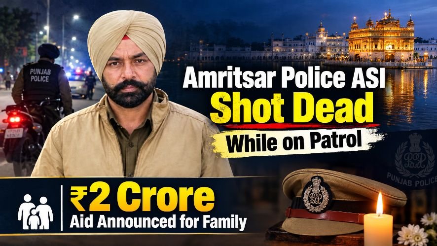 Amritsar Police ASI Shot Dead While on Patrol