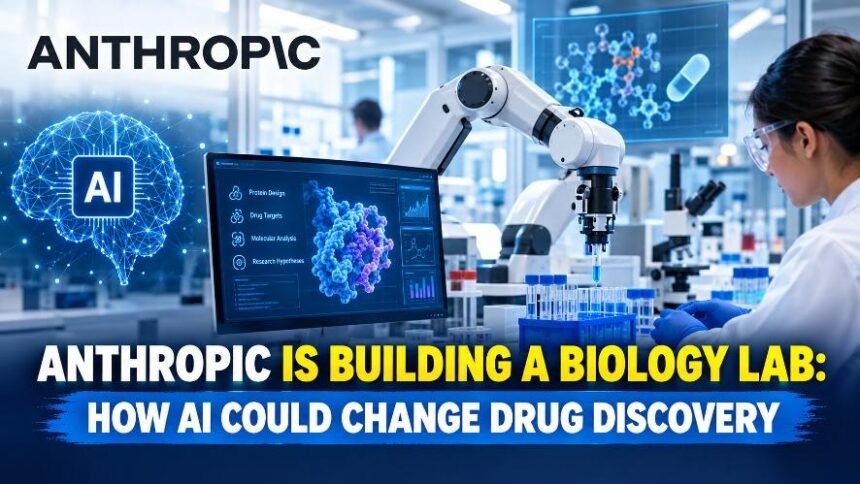 Anthropic Is Building a Biology Lab to Speed Up Drug Discovery
