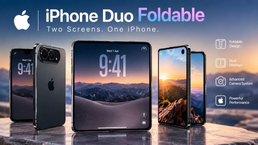 Apple iPhone Duo Foldable Phone