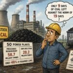 Coal Stocks Fall Below Half of Norms at 50 Indian Thermal Power Plants