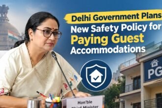Delhi Chief Minister Rekha Gupta announces a new safety policy for paying guest accommodations
