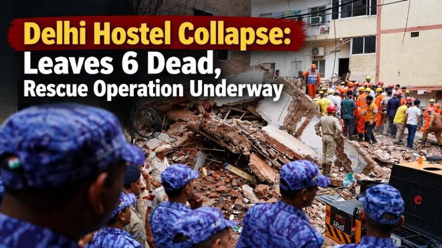 Delhi Hostel Collapse