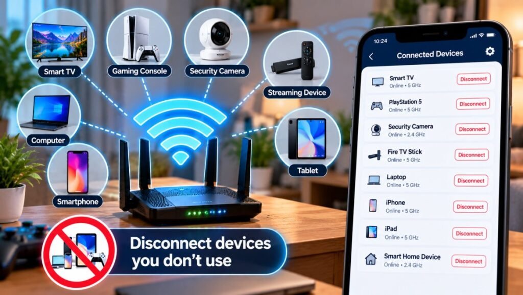 Disconnect Devices You Don't Use