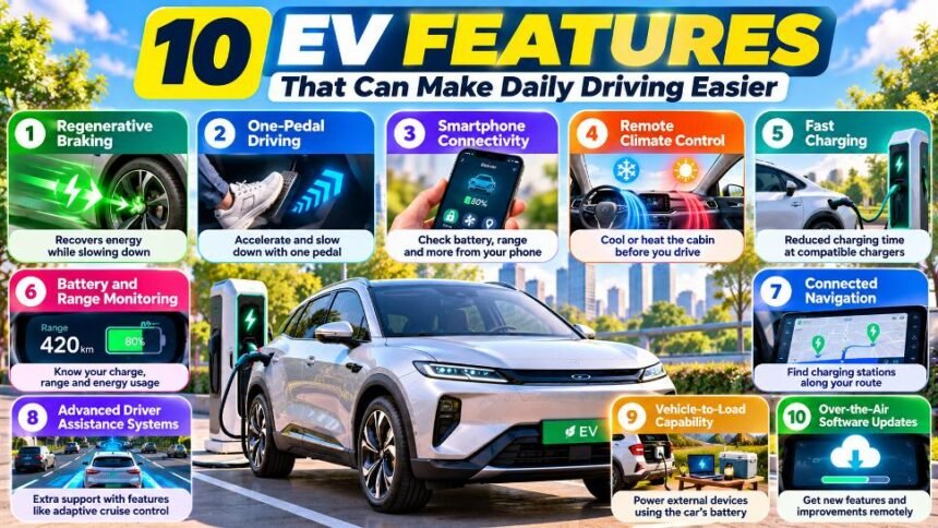 EV Features That Can Make Daily Driving Easier