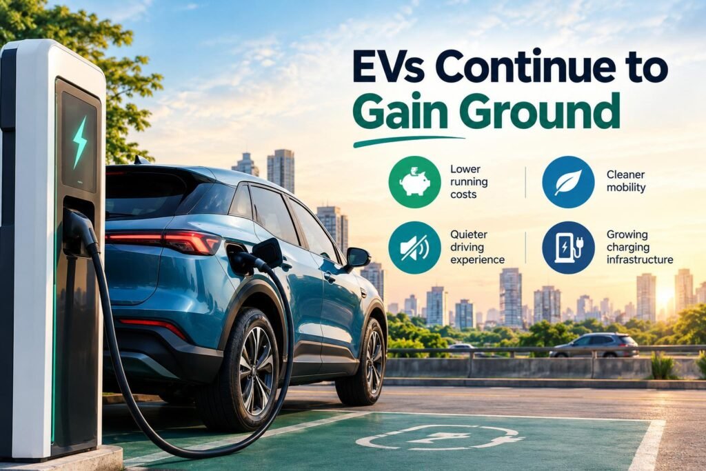 EVs Continue to Gain Ground