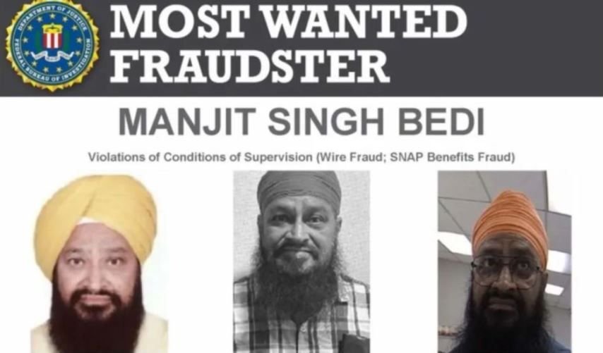 FBI-Wanted Fraudster Manjit Singh Bedi Arrested in Punjab