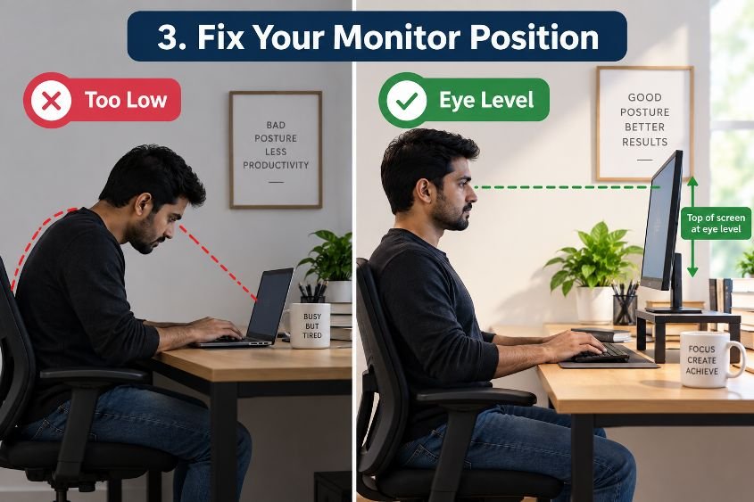 Fix Your Monitor Position
