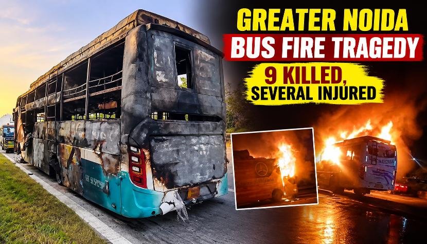 Greater Noida Bus Fire