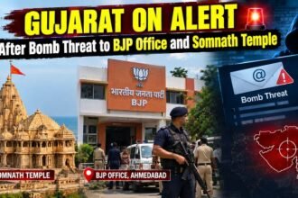 Gujarat on Alert After Bomb Threat to BJP Office and Somnath Temple