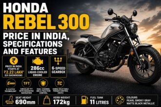 Honda Rebel 300 Price in India, Specifications and Features