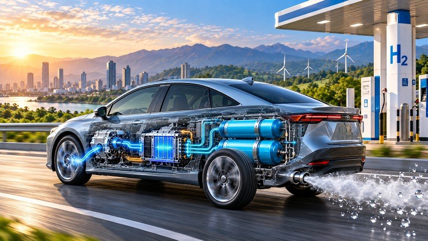 Hydrogen Fuel-Cell Cars