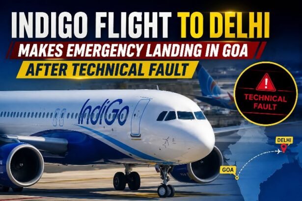 IndiGo Flight to Delhi Makes Emergency Landing in Goa After Technical Fault