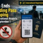 India Ends Boarding Pass Stamping at International Airports From September 1