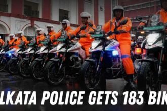 Kolkata Police Gets 183 Ultraviolette X47 Electric Motorcycles