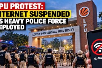LPU Protest - Internet Services Suspended