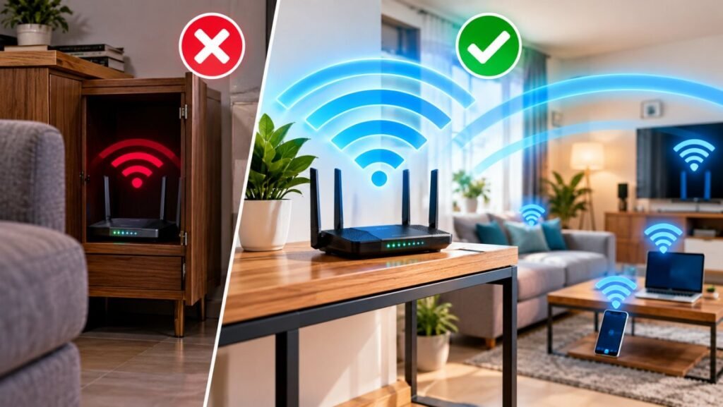 Move Your Router to a Better Location