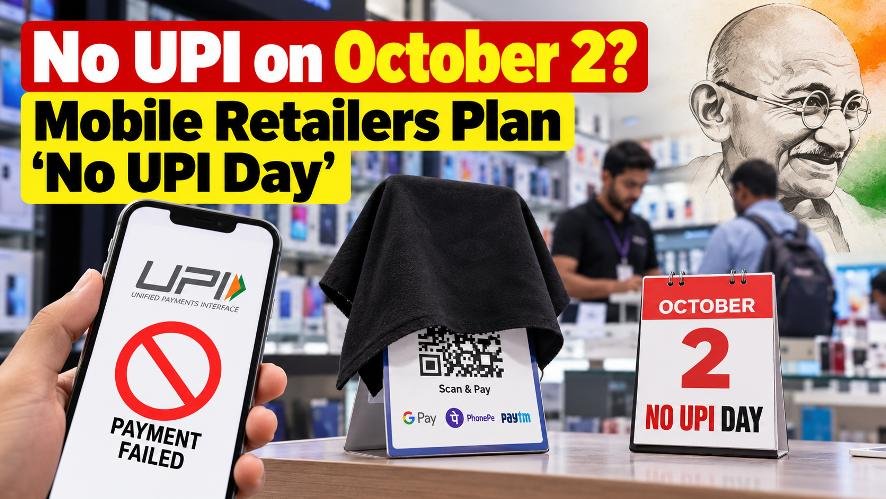 No UPI Day on October 2