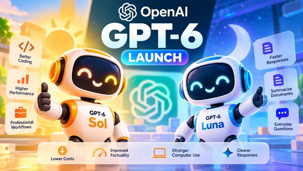 OpenAI Launches GPT-6 Sol and Luna