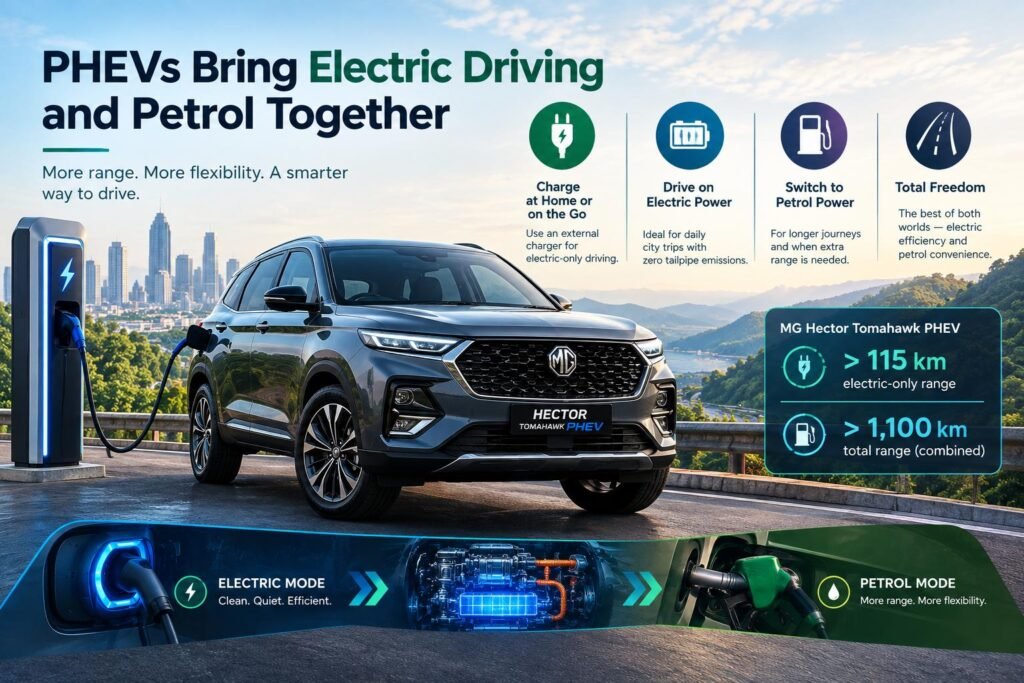 PHEVs Bring Electric Driving and Petrol Together