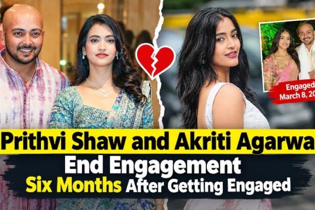 Prithvi Shaw and Akriti Agarwal Separation