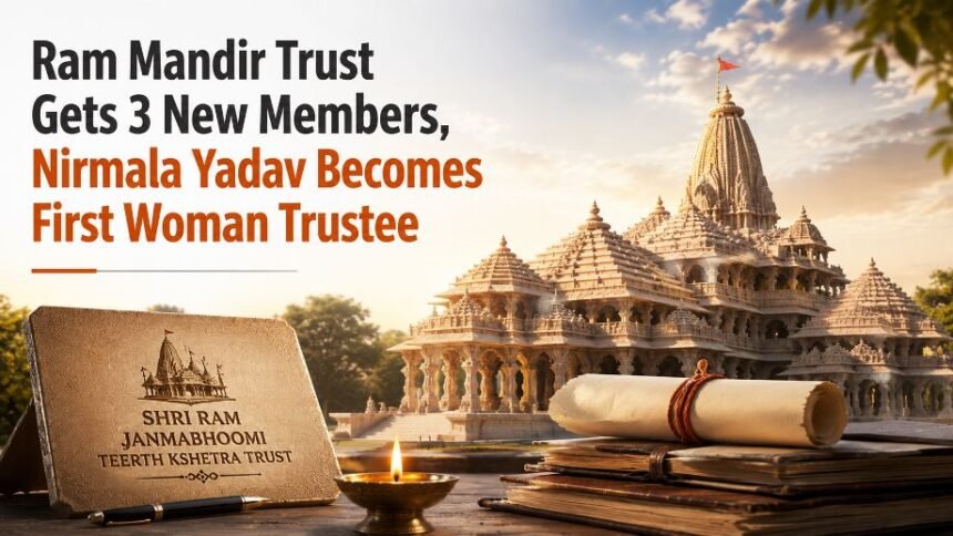 Ram Mandir Trust Gets 3 New Members
