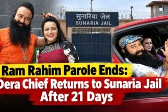 Ram Rahim Parole Ends