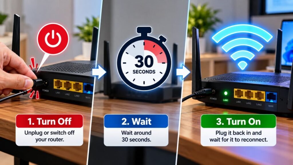 Restart Your Router