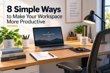 Simple Ways to Make Your Workspace More Productive
