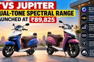 TVS Jupiter Gets New Dual-Tone Spectral Colours