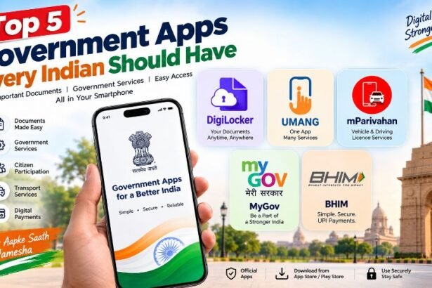 Top 5 Government Apps Every Indian Should Have
